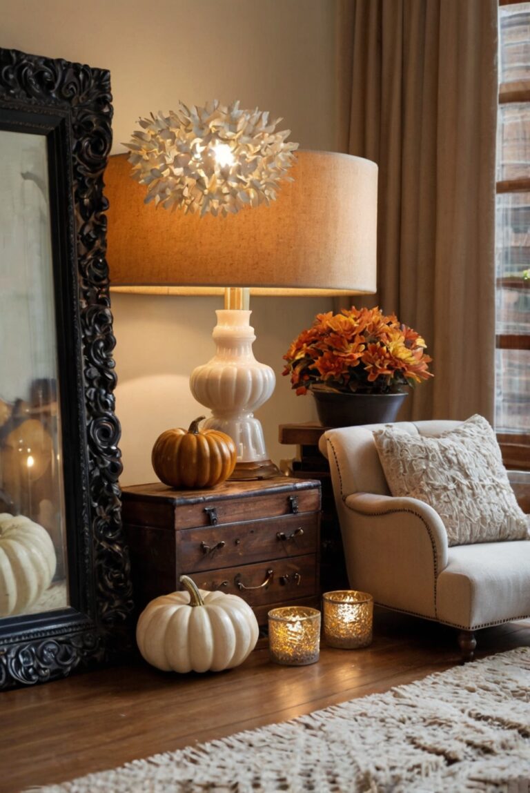 Upgrade Space Decor, Fall Room Makeover, Home Interior Upgrade, Cozy Fall Decor, Autumn Home Design