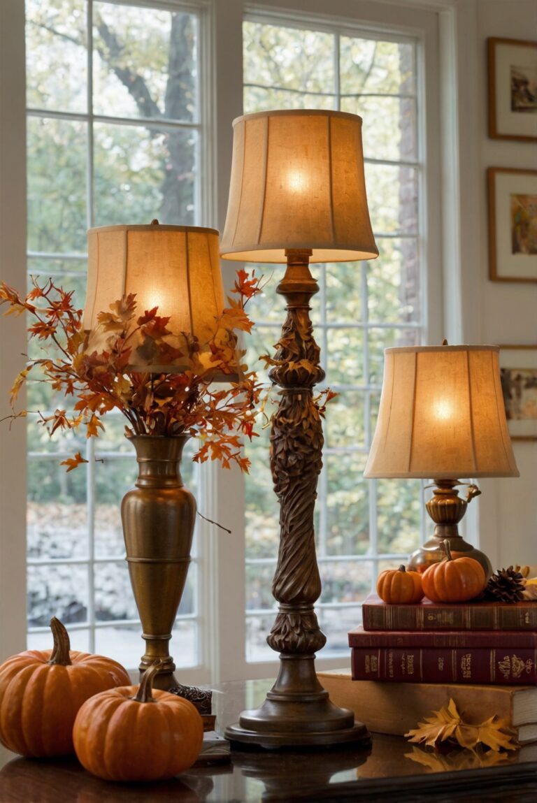 Fall home decor, Autumn decor ideas, Seasonal decorating tips, Cozy interior design, Stylish home accessories