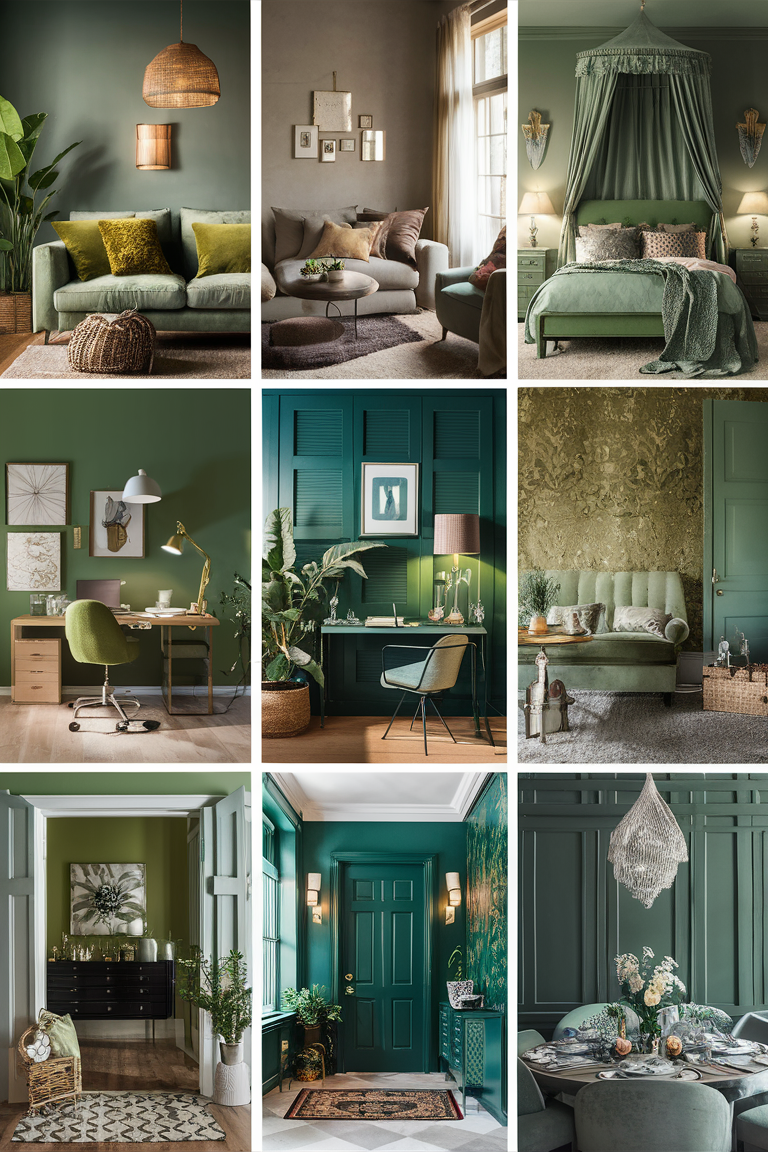 sage green living room decor, sage green bedroom ideas, sage green wall paint, sage green home accessories, sage green interior design