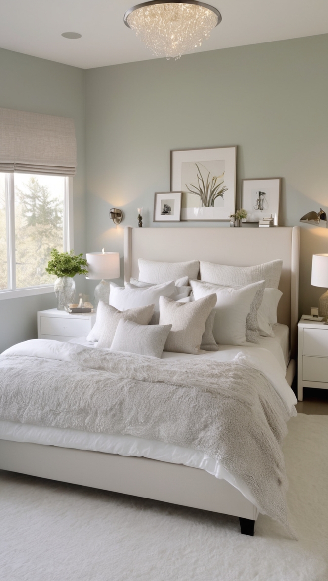 bedroom decoration ideas, romantic bedroom decor, master bedroom design, cozy bedroom interiors, luxurious bedroom makeover