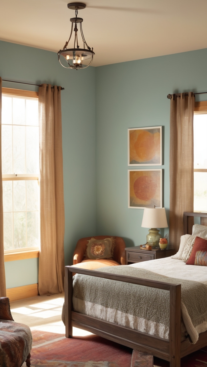 Western bedroom furniture, Rustic bedroom decor, Cowboy decor, Southwestern bedding, Ranch style bedroom