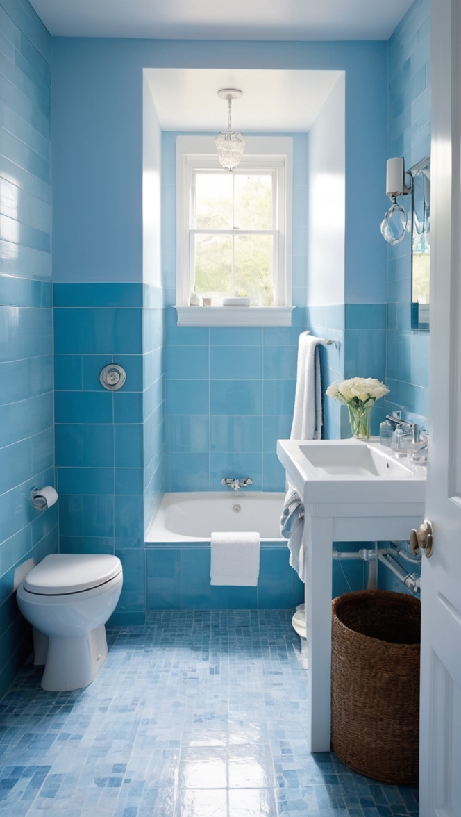 blue bathroom tiles, blue floor tiles, blue wall tiles, blue ceramic tiles, blue porcelain tiles