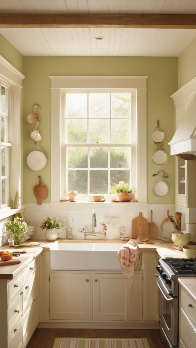 cozy cottage kitchen design, classic farmhouse kitchen, rustic country kitchen decor, charming cottage kitchen ideas, modern cottage kitchen design