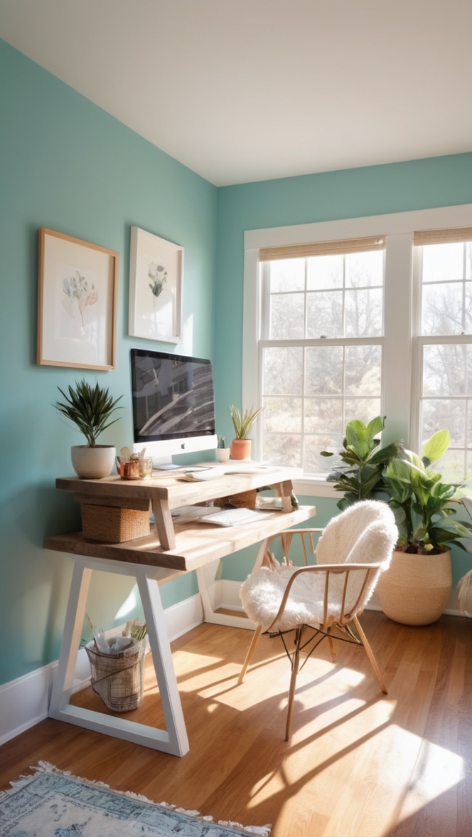 cozy home office setup, best home office desk, office chair for home office, home office organization ideas, chic home office decor