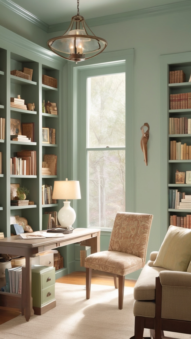 home office design, cozy home office decor, library room ideas, small home office setup, modern home office furniture