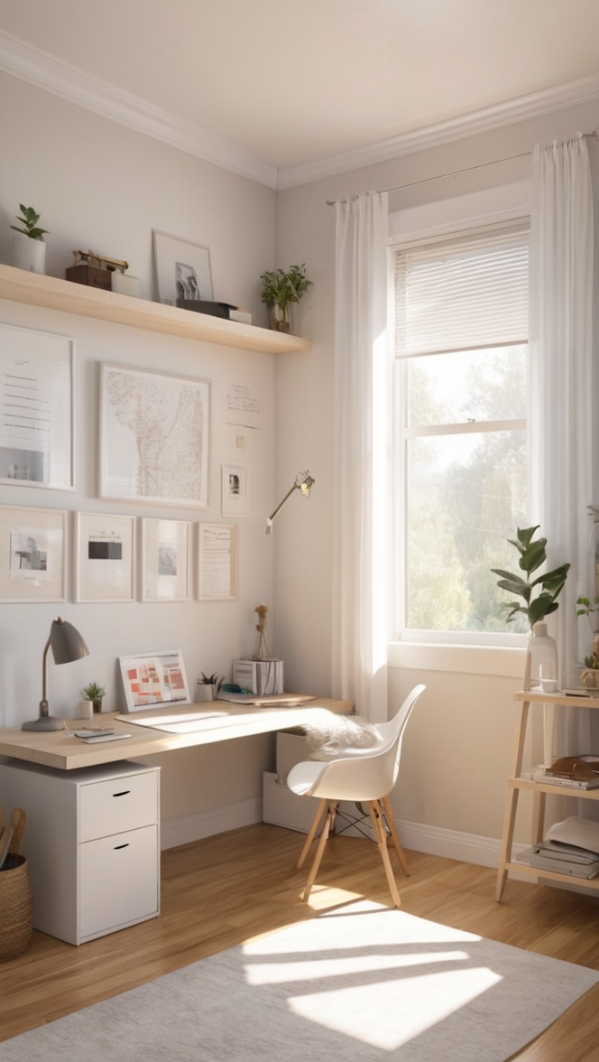 home office furniture, modern home office, office desk, office decor, office storage