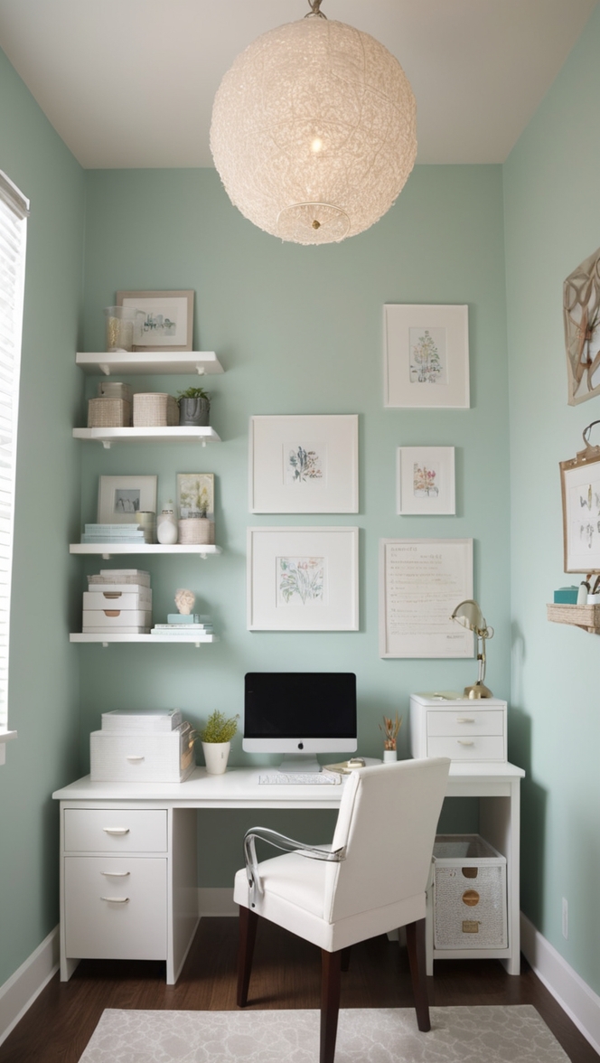 mini home office furniture , home office desk, modern home office design, small office space, home office organization
