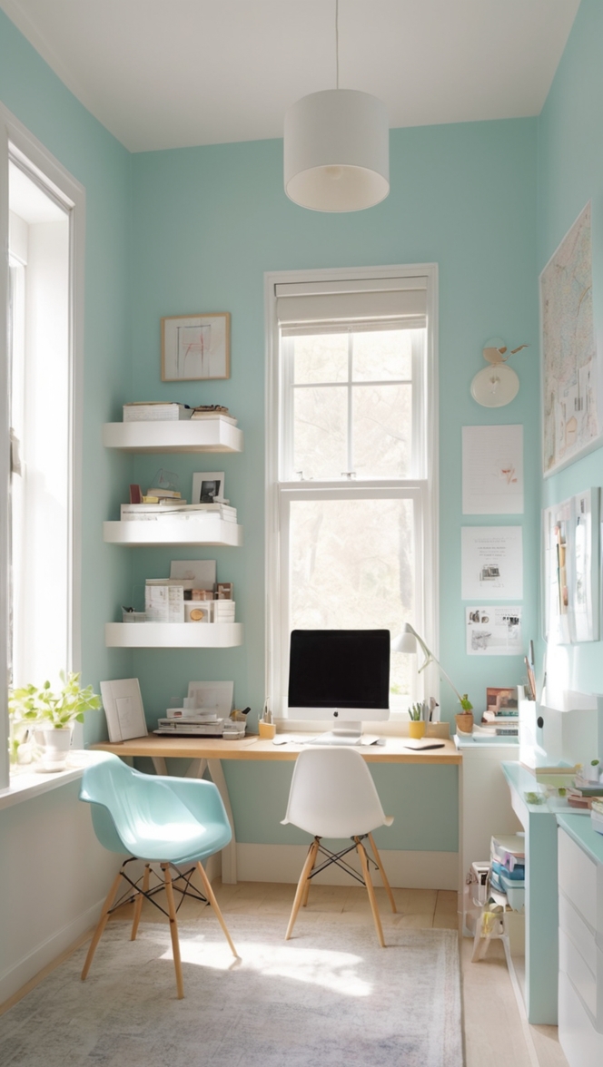 mini home office furniture , home office desk, modern home office design, small office space, home office organization