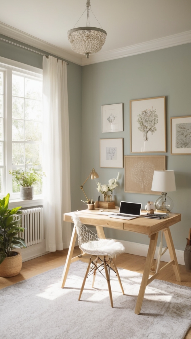 quarto, home office, escritório em casa, decoração de quarto, móveis de escritório