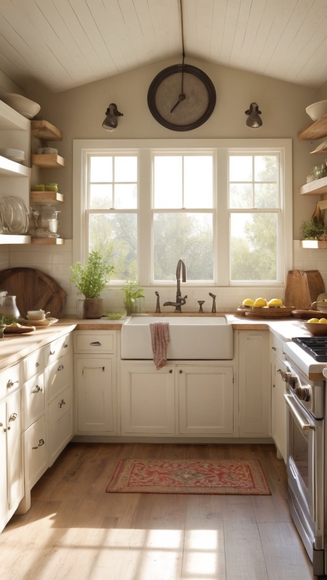 rustic kitchen decor, farmhouse style cabinets, vintage kitchen design, country kitchen renovation, antique farmhouse sink