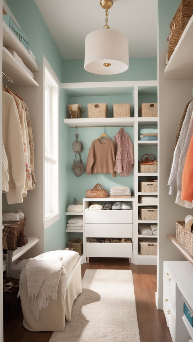 closet organization ideas, closet storage solutions, small closet design, closet organization systems, wardrobe organization