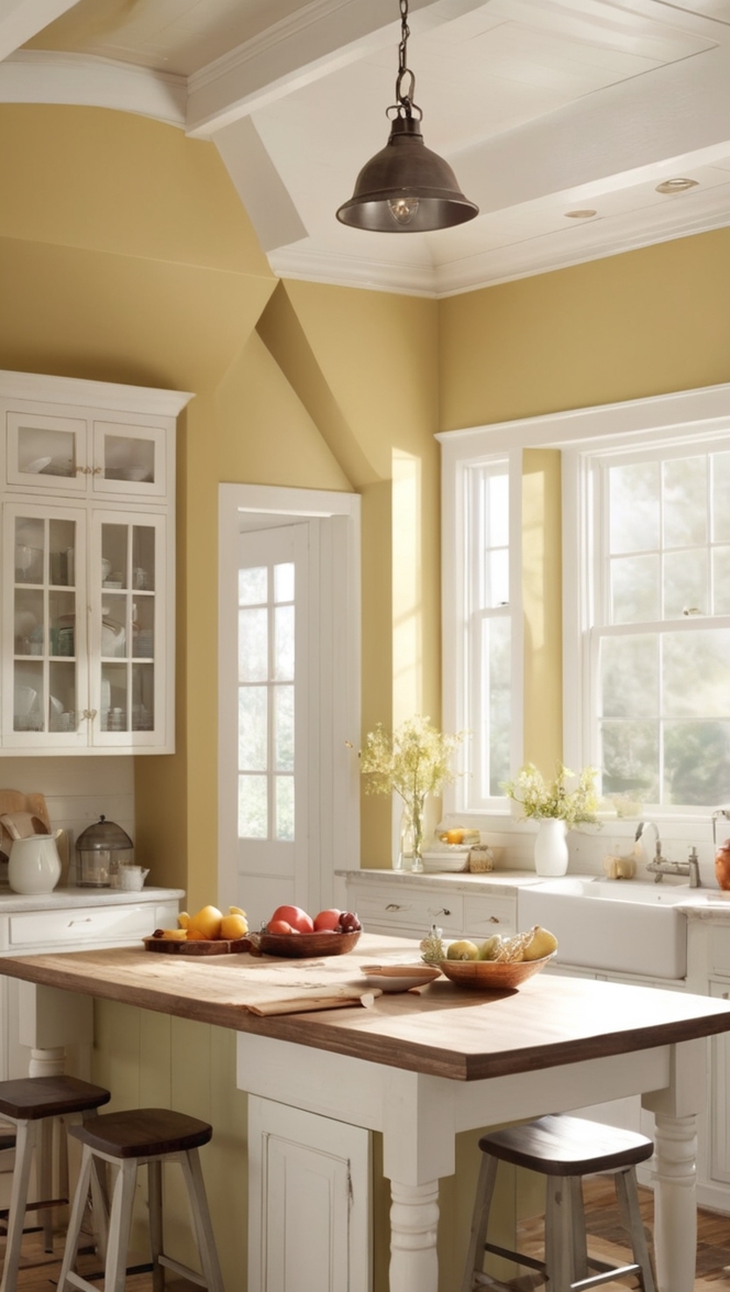 rustic farmhouse kitchen decor, farmhouse kitchen sink, country style kitchen cabinets, farmhouse kitchen lighting, vintage farmhouse kitchen