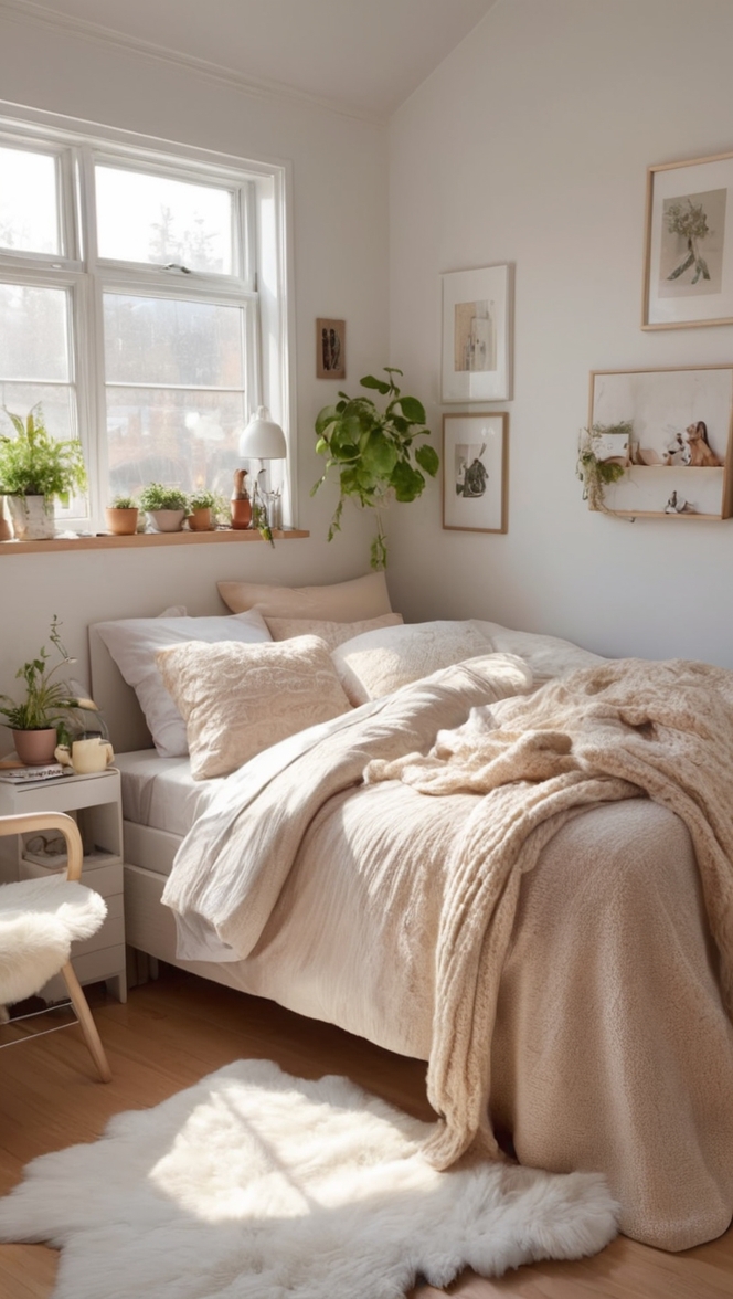 cozy bedroom ideas, small room design, bedroom decor , cozy bedroom decor, small bedroom makeover