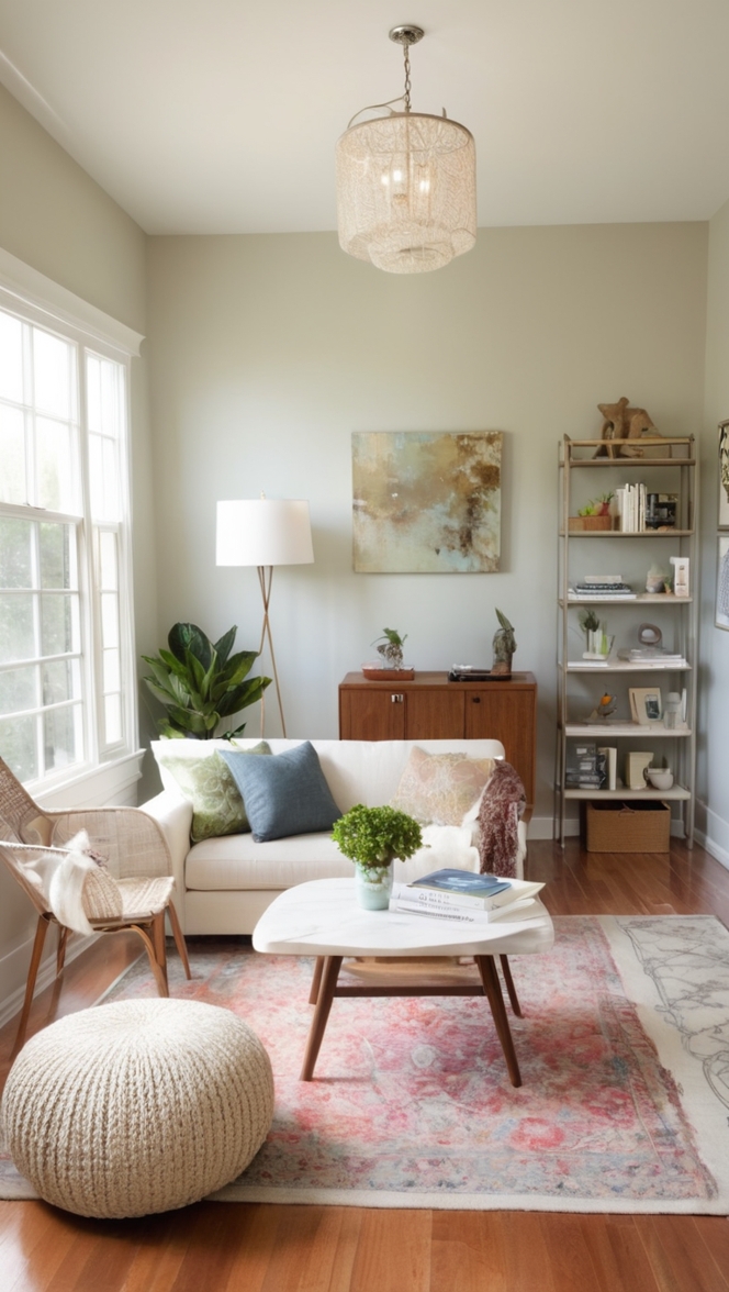 cozy home office, lounge decor, comfortable workspace, office relaxation, work from home oasis