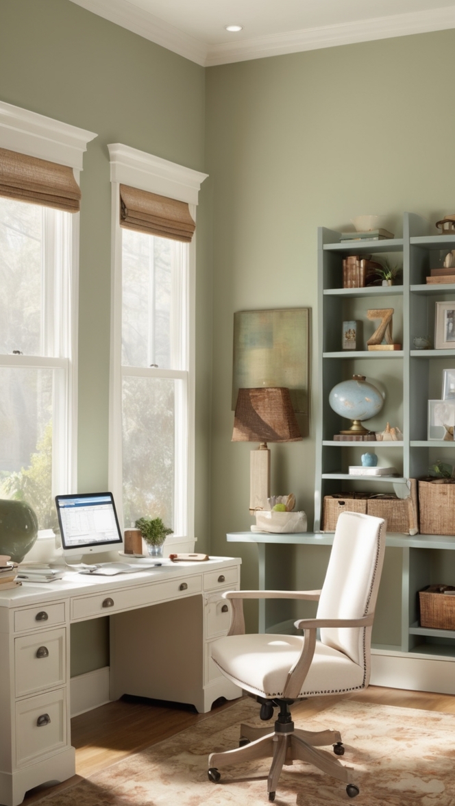 home office decor for men, masculine home office design, stylish home office furniture, executive desk for home office, modern home office accessories