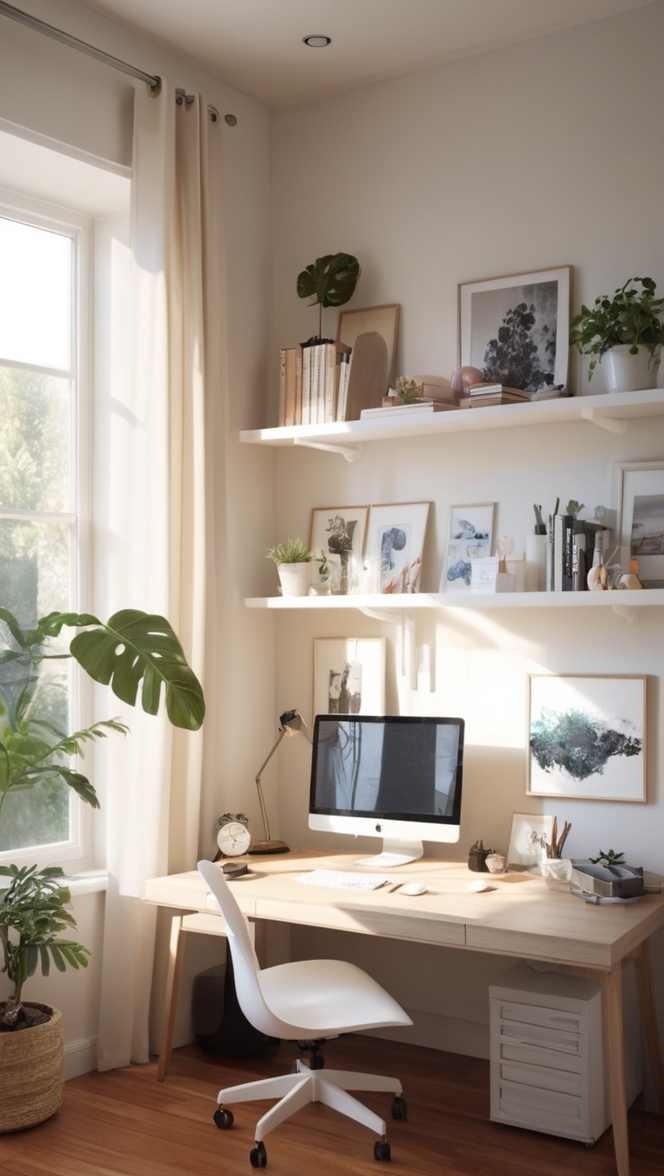 home office furniture, work from home setup, ergonomic chair, desk organization, WFH essentials