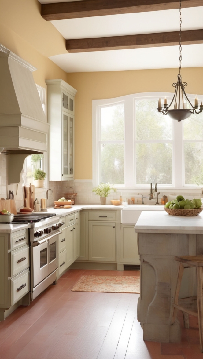 Italian kitchen decor, Rustic farmhouse kitchen, Tuscan kitchen design, Farmhouse style kitchen, Country kitchen renovation