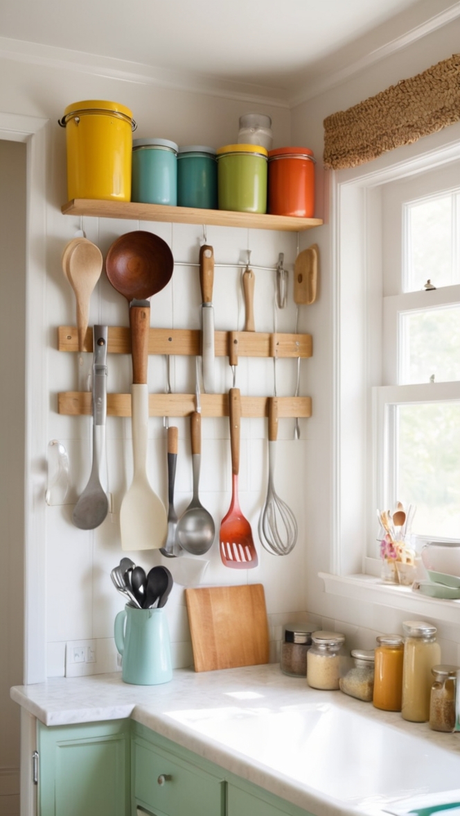 kitchen organization, kitchen storage, utensil holder, kitchen drawer organizer, kitchen cabinet organization