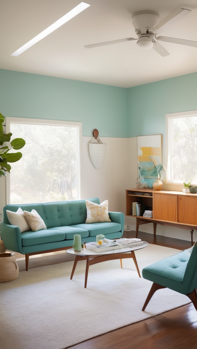 mid century modern furniture, minimalist home decor, contemporary living room, Scandinavian design furniture, vintage modern decor