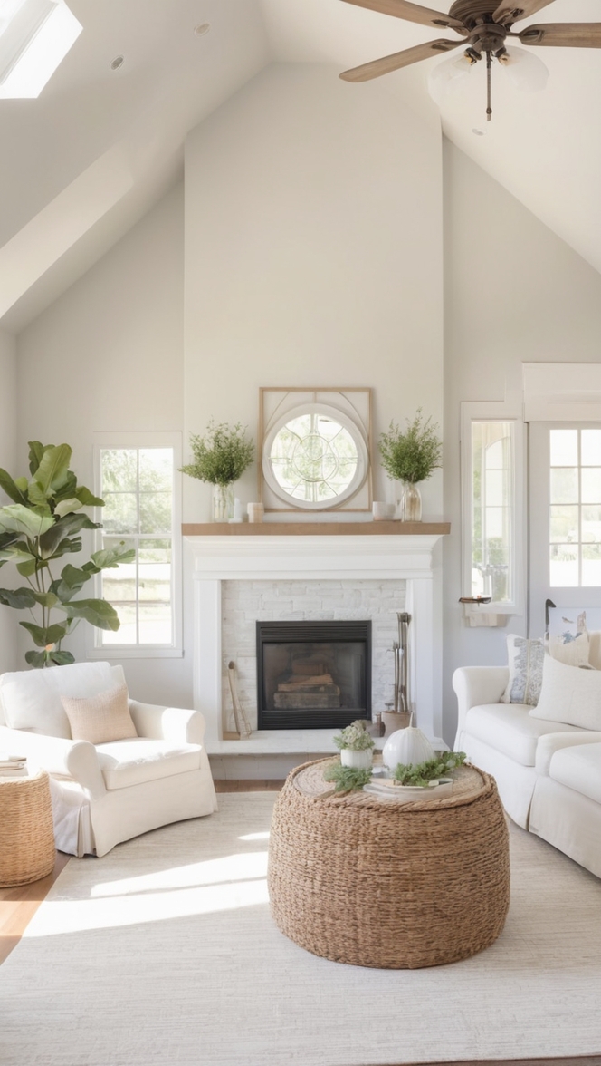 farmhouse decor, modern farmhouse, rustic living room, farmhouse style, vintage farmhouse