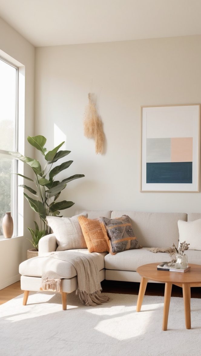 minimalist home decor, sleek modern furniture, contemporary interior design, Scandinavian design, elegant minimalist furnishings