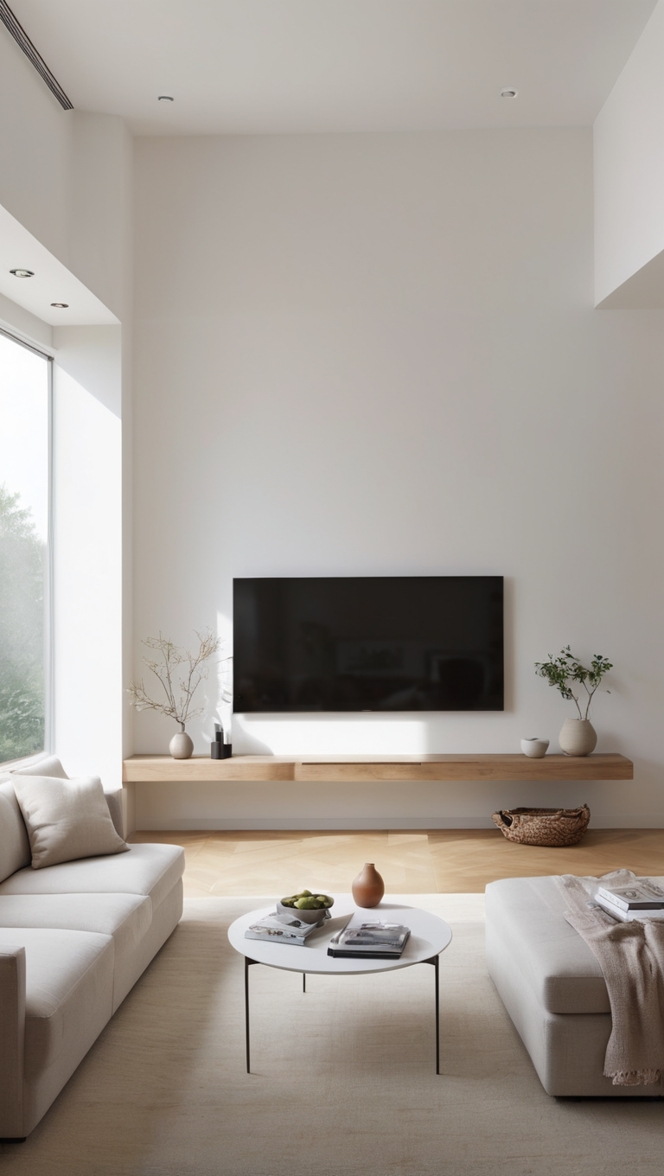 minimalist living room design, modern living room decor, minimalist interior design, contemporary home furnishings, sleek living room furniture