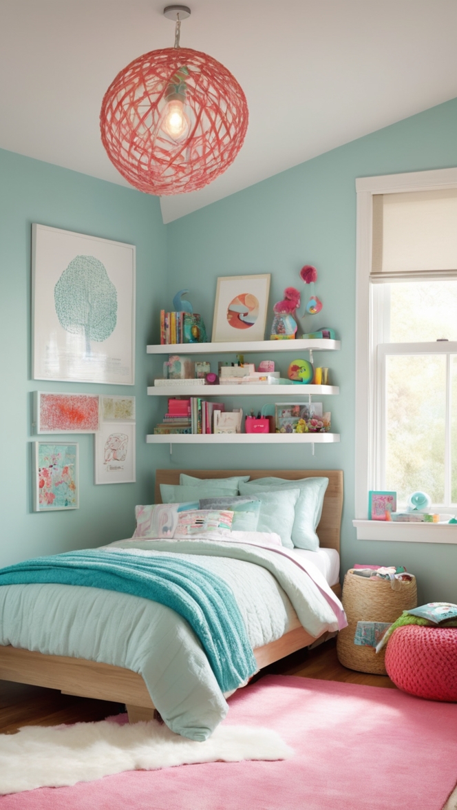 bedroom decor, teen room, space-saving ideas, wall decorations, furniture arrangement