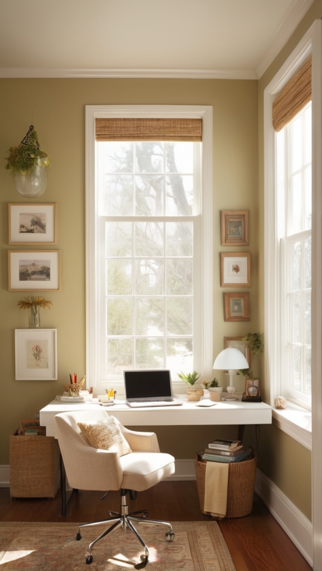 small home office decor tips, workspace organization ideas, minimalist office design, contemporary office setup, modern office furniture