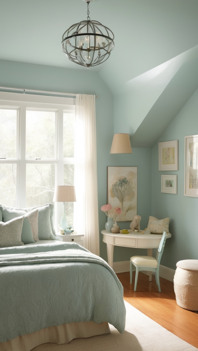 small double bedroom decor, space saving bedroom ideas, stylish small bedroom, simple bedroom design, cozy bedroom makeover