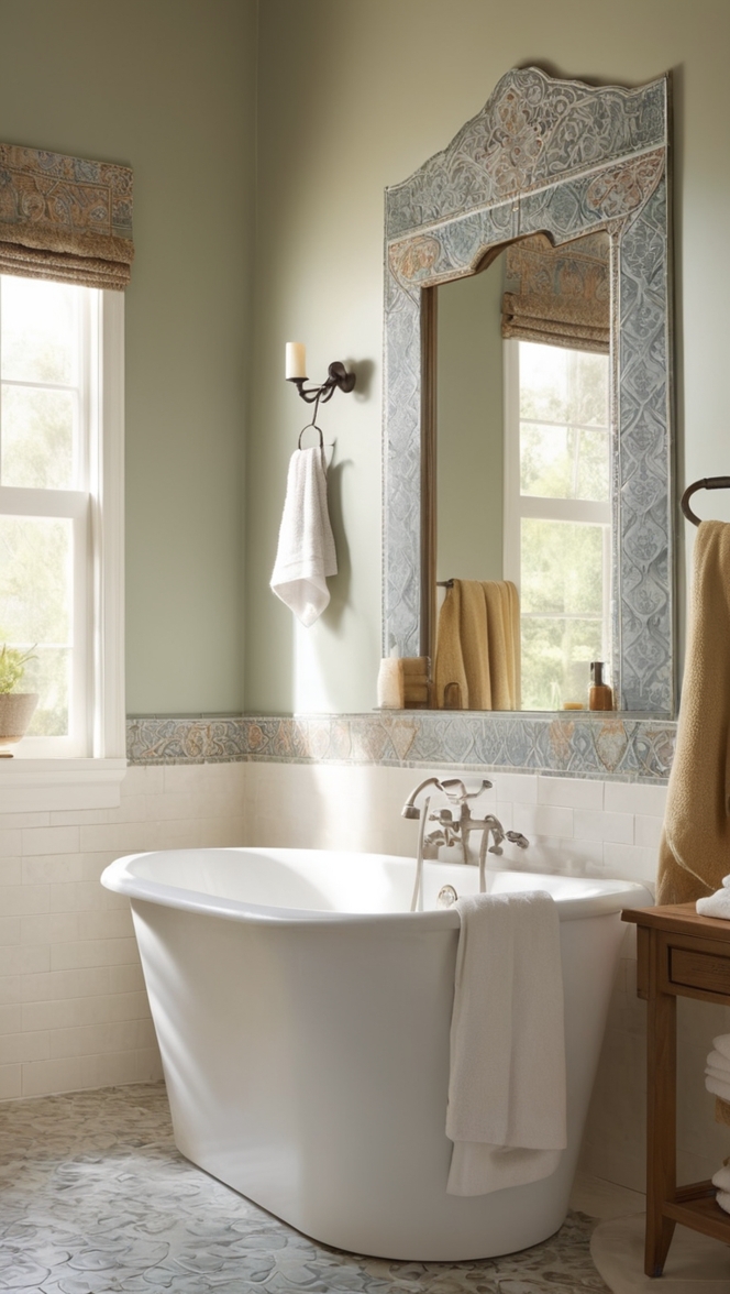 spanish bathroom tiles, bathroom flooring, shower tile, ceramic tile, mosaic tile