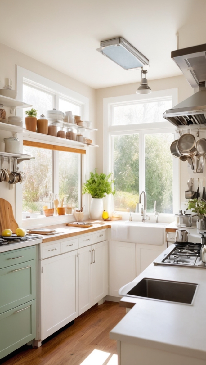 kitchen storage solutions, small kitchen organization, efficient pantry organization, compact kitchen storage, space-saving kitchen ideas