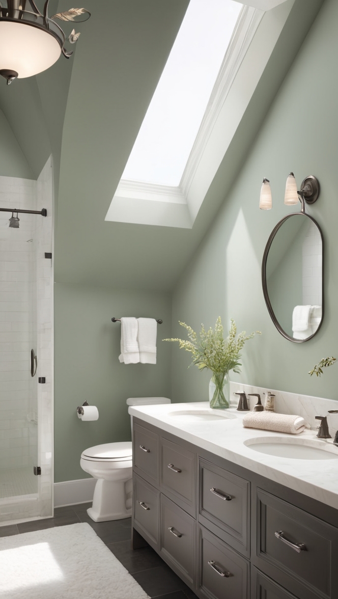 dark, aesthetic, bathroom, design, moody